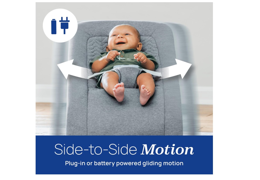 Chicco baby swing at home